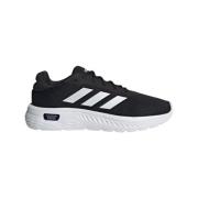 Comfortabele Cloudfoam Sneakers Zwart Adidas , Black , Heren