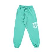 Logo Print Sweatpants Pharmacy Industry Charles Design , Green , Dames