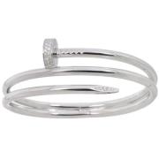 Pre-owned White Gold bracelets Cartier Vintage , Gray , Dames