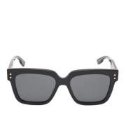 Pre-owned Acetate sunglasses Gucci Vintage , Gray , Dames