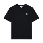 Fox Head Patch T-shirt Maison Kitsuné , Black , Heren