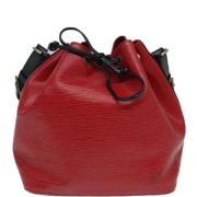 Pre-owned Leather louis-vuitton-bags Louis Vuitton Vintage , Red , Dam...