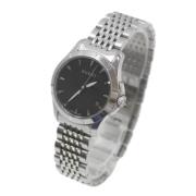 Pre-owned Stainless Steel watches Gucci Vintage , Black , Dames