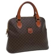 Pre-owned Leather handbags Celine Vintage , Brown , Dames