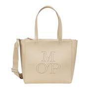 Shopper medium Marc O'Polo , Beige , Dames