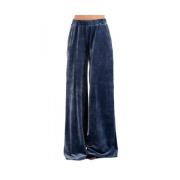 Stijlvolle broek voor dames Luckylu , Blue , Dames