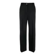 Leather Trousers Patou , Black , Dames