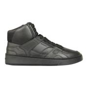 Zwarte Sneakers Mid-Calf Plain Bally , Black , Heren