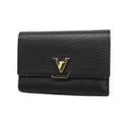 Pre-owned Fabric wallets Louis Vuitton Vintage , Black , Dames