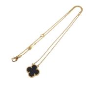 Pre-owned Yellow Gold necklaces Van Cleef & Arpels Pre-owned , Yellow ...