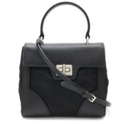 Pre-owned Leather prada-bags Prada Vintage , Black , Dames