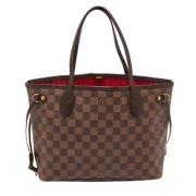 Pre-owned Canvas louis-vuitton-bags Louis Vuitton Vintage , Brown , Da...