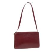 Pre-owned Leather shoulder-bags Dior Vintage , Red , Dames