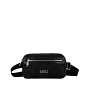 Pre-owned Leather gucci-bags Gucci Vintage , Black , Dames