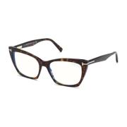 Stijlvolle Zwarte Zonnebril Tom Ford , Brown , Unisex