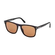 Bruine Lens Zonnebril Gerard Ft0930/S Tom Ford , Black , Unisex