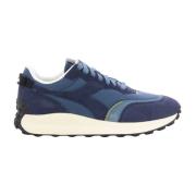 Blauwe Suède Racingschoenen Diadora , Blue , Heren