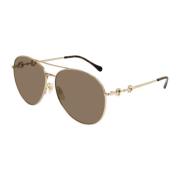 Gg1698S 002 Sunglasses Gucci , Brown , Dames