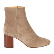 Leren Enkellaarzen Tod's , Brown , Dames