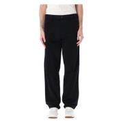 Trousers Carhartt Wip , Black , Heren