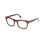 Stijlvolle Zwarte Zonnebril Tom Ford , Brown , Unisex