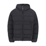 Down Jackets C.p. Company , Black , Heren