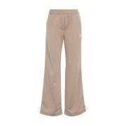 Bruine Wijde Pijp Joggingbroek Golden Goose , Brown , Dames