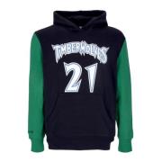 Kevin Garnett NBA Mode Hoodie Mitchell & Ness , Blue , Heren