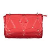 Rode Crossbody Tas met Ritssluiting Valentino by Mario Valentino , Red...