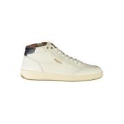 Witte Polyester Sneaker Blauer , White , Heren