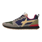 Technical fabric and suede sneakers Jet-M. W6Yz , Multicolor , Heren