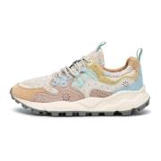 Suede and fabric sneakers Yamano 3 Woman Flower Mountain , Multicolor ...