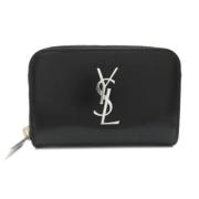 Pre-owned Leather home-office Yves Saint Laurent Vintage , Black , Uni...