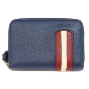 Pre-owned Leather wallets Bally Pre-owned , Blue , Dames