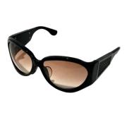 Pre-owned Fabric sunglasses Bottega Veneta Vintage , Black , Dames