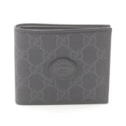 Pre-owned Plastic wallets Gucci Vintage , Black , Dames