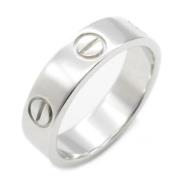 Pre-owned White Gold rings Cartier Vintage , Gray , Unisex