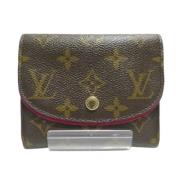 Pre-owned Canvas wallets Louis Vuitton Vintage , Brown , Dames