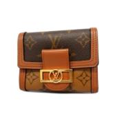 Pre-owned Fabric wallets Louis Vuitton Vintage , Brown , Dames