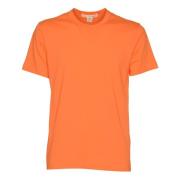 Oranje Logo T-shirts en Polos Comme des Garçons , Orange , Heren