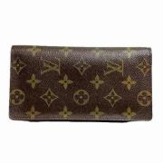 Pre-owned Canvas wallets Louis Vuitton Vintage , Brown , Heren