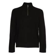 Zwarte Sweater Pull Alex A.p.c. , Black , Heren