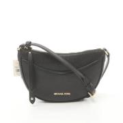 Pre-owned Leather shoulder-bags Michael Kors Pre-owned , Black , Dames