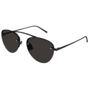 Elegante Leren Schoudertas Saint Laurent , Black , Unisex