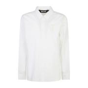 Wit Overhemd voor Mannen Aw24 Just Cavalli , White , Heren