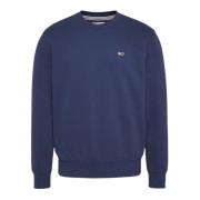 Blauwe Trui Lange Mouw Tommy Hilfiger , Blue , Dames