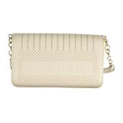 Witte Crossbody Tas met Kettingriem Valentino by Mario Valentino , Whi...