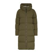 Lange Puffer Parka Woolrich , Green , Dames