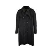 Pre-owned Cotton outerwear Yves Saint Laurent Vintage , Black , Dames