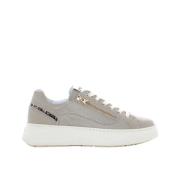 Zwarte sneakers voor vrouwen Nerogiardini , Beige , Dames